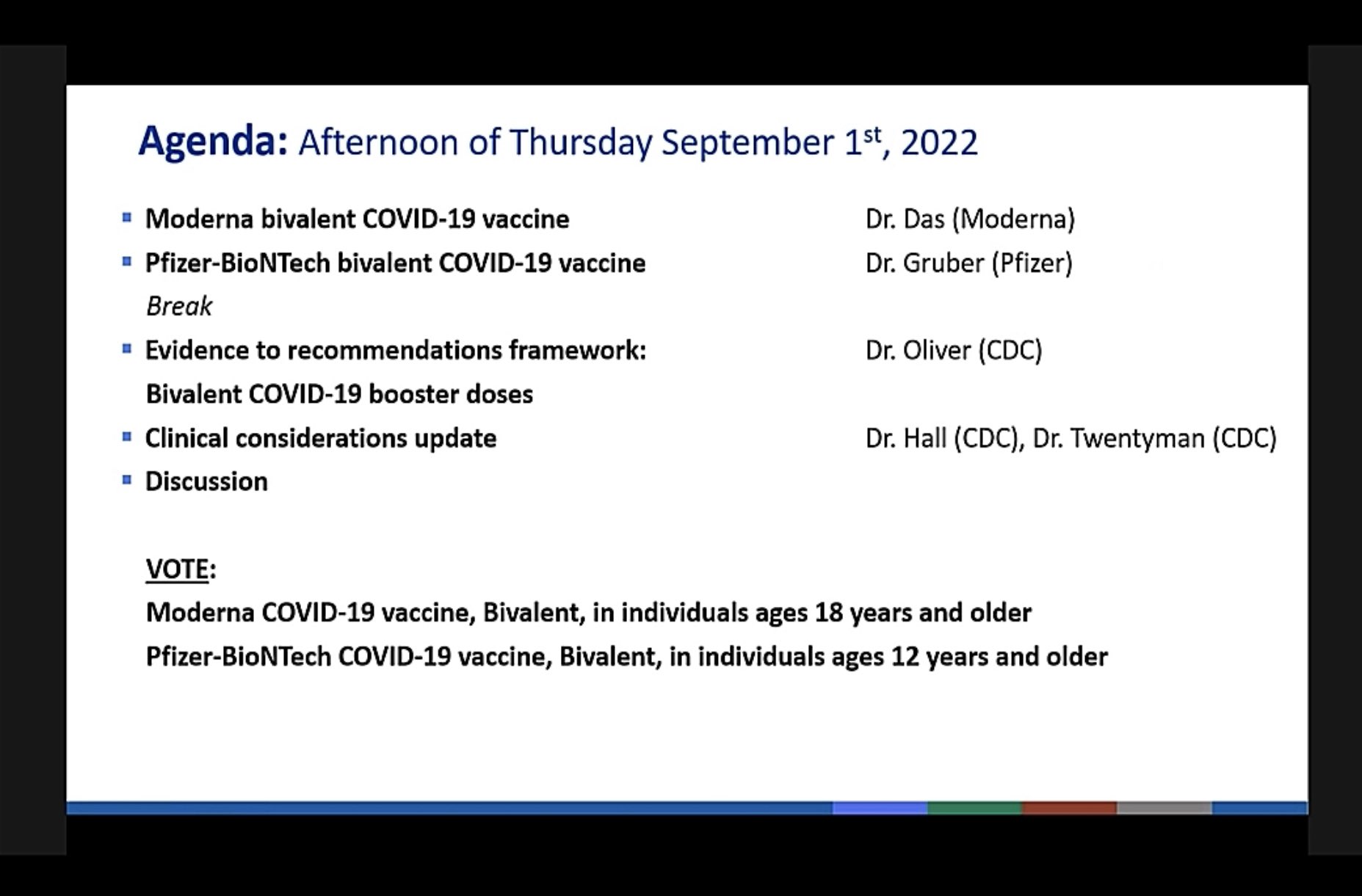Eric FeiglDing on Twitter "CDC’s ACIP external advisory meeting on