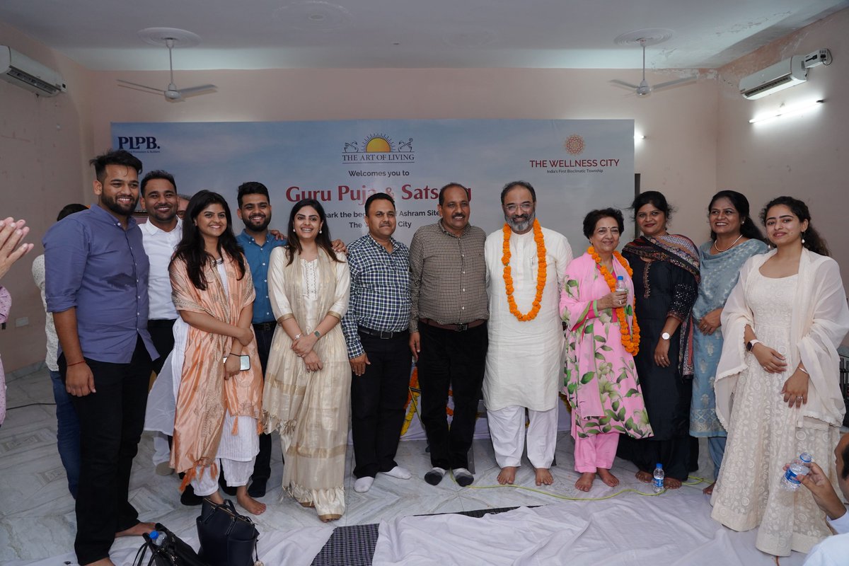 yespunjab's tweet photo. North India's largest Art of Living Ashram to come up at Wellness City on Chandigarh-Patiala Road https://t.co/gtGXT4lZEO
#ShriShri #ShriShriRaviShankar #ArtofLiving #Ashram #ArtofLivingAshram #WellnessCity #Chandigarh #PLPB #PrimeLandPromoters @SriSri @ArtofLiving https://t.co/IpNgkbVZ60
