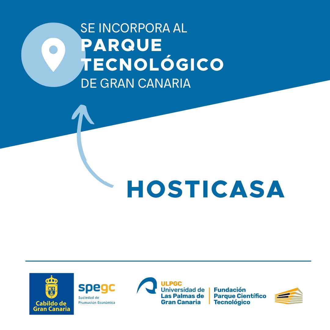 SPEGC's tweet photo. Damos la bienvenida al Parque Tecnológico de Gran Canaria a la empresa de gestión de alquileres Hosticasa 👏

Más info⬇️
https://t.co/J1HsS0eEPR 

#SPEGC #PromociónEconómicaGC #ParqueTecnológico #PCTGC  @pctulpgc https://t.co/Domq5G0ZJI