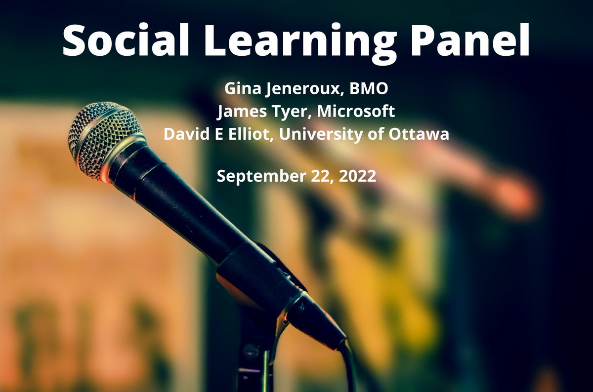 I4PLToronto's tweet photo. Social learning can foster collaborative learning and drive organizational performance. An informed panel of leaders will discuss how to incorporate social learning into your learning plans. 
Register at https://t.co/WhB6qMKeKA for It's Time to Revive Social Learning! https://t.co/IsprvsbAOD