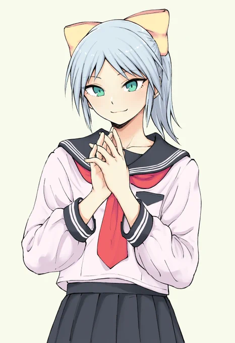 I noticed some comments mentioning the "blonde" character, and I'm sorry to say but they're not blonde  