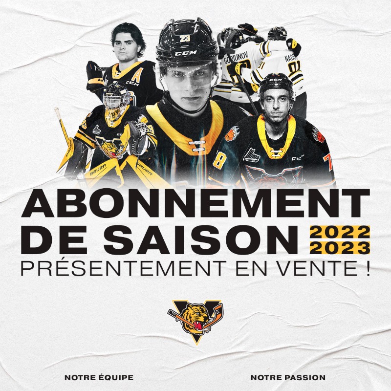 TigresVicto's tweet photo. Septembre = Hockey des Tigres  🔥

Procurez-vous votre abonnement de saison 2022-2023 et ne manquez rien de l'action !

#GoTigresGo