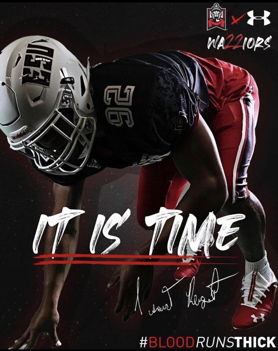 MamaReigel's tweet photo. Game Day loading!!! Warrior Nation ❤️🖤🏈🖤❤️. This mama wants to thank all who have help get him to this point. ⁦@Par4theChords⁩ ⁦@MauriceLea53⁩ ⁦@Jimterwilliger⁩ ⁦@ESU_Football⁩ and many more! #bloodrunthick https://t.co/OXibVndspt