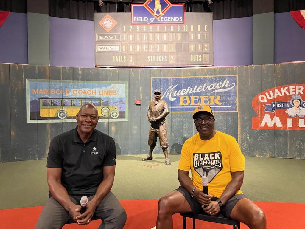 Tune in now to listen to @Dsmoke34 sit down with <a href="/nlbmprez/">Bob Kendrick</a> on SiriusXM's "Black Diamonds Podcast!"

Dave speaks on the history of <a href="/NLBMuseumKC/">Negro Leagues Baseball Museum</a>, his baseball career, and his efforts with the Nashville Stars!

Spotify: open.spotify.com/episode/6ND8fi…

Apple: podcasts.apple.com/us/podcast/dav…