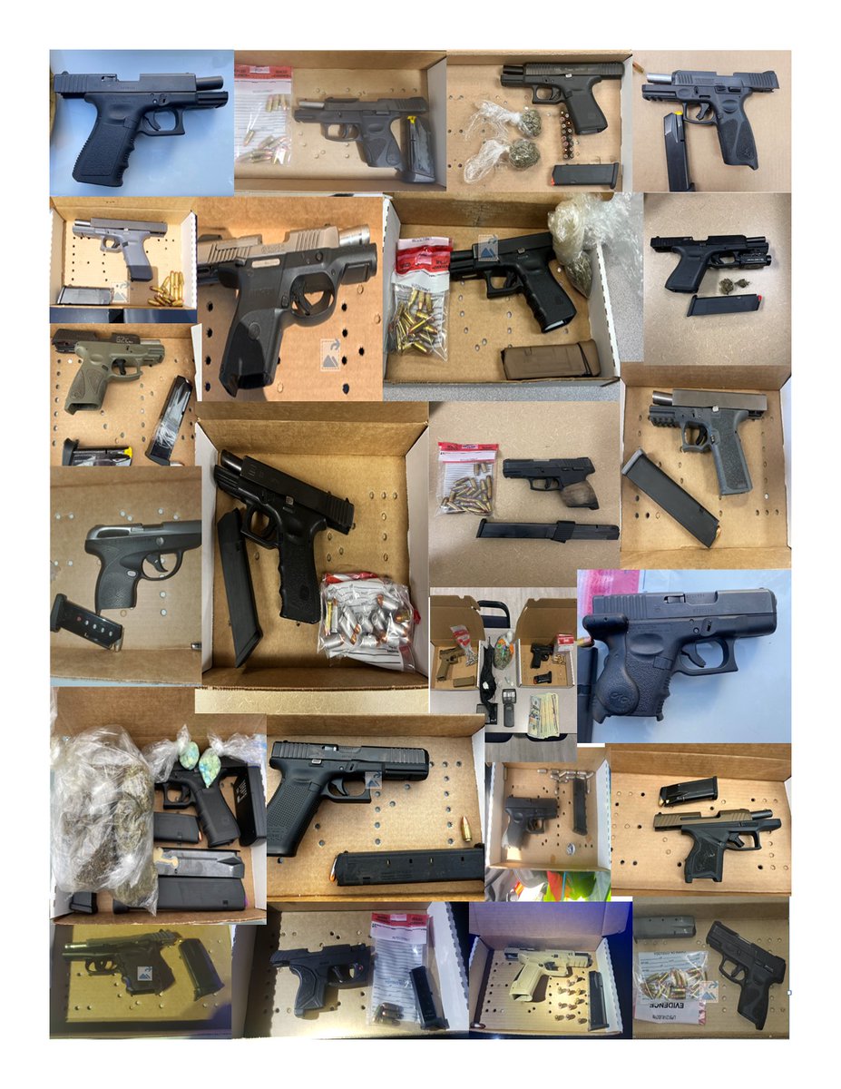 During the month of August, NCPD officers took 24 illegally carried or possessed guns off the streets of our city. The gun seizures resulted in 22 arrests. Our agency continues to be proactive to keep our residents and visitors safe. #PathForward