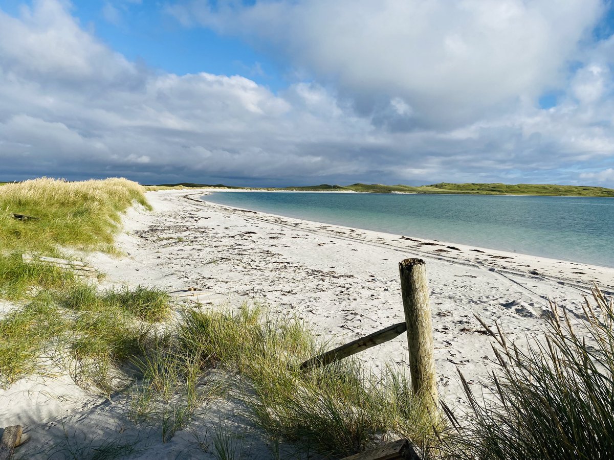 Great early walk around the Udal peninsula on North Uist this morning, following another ⁦<a href="/walkhighlands/">walkhighlands</a>⁩ route