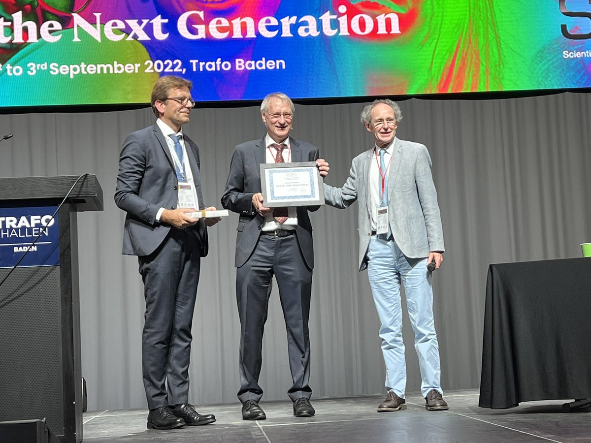 Thomas Ganslandt (@thomasganslandt) on Twitter photo Prof. Dr. Rainer Fietkau from <a href="/UniFAU/">FAU Erlangen-Nbg</a> has been inducted as an honorary member of the Scientific Association of Swiss Radiation Oncology for his outstanding achievements in the field at #SASRO2022 in Baden! His inaugural lecture is on MRI Imaging in Radiation Oncology. #FAUproud Prof. Dr. Rainer Fietkau from <a href="/UniFAU/">FAU Erlangen-Nbg</a> has been inducted as an honorary member of the Scientific Association of Swiss Radiation Oncology for his outstanding achievements in the field at #SASRO2022 in Baden! His inaugural lecture is on MRI Imaging in Radiation Oncology. #FAUproud