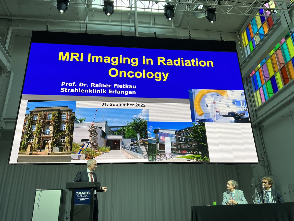 ThomasGanslandt's tweet image. Prof. Dr. Rainer Fietkau from @UniFAU has been inducted as an honorary member of the Scientific Association of Swiss Radiation Oncology for his outstanding achievements in the field at #SASRO2022 in Baden! His inaugural lecture is on MRI Imaging in Radiation Oncology. #FAUproud
