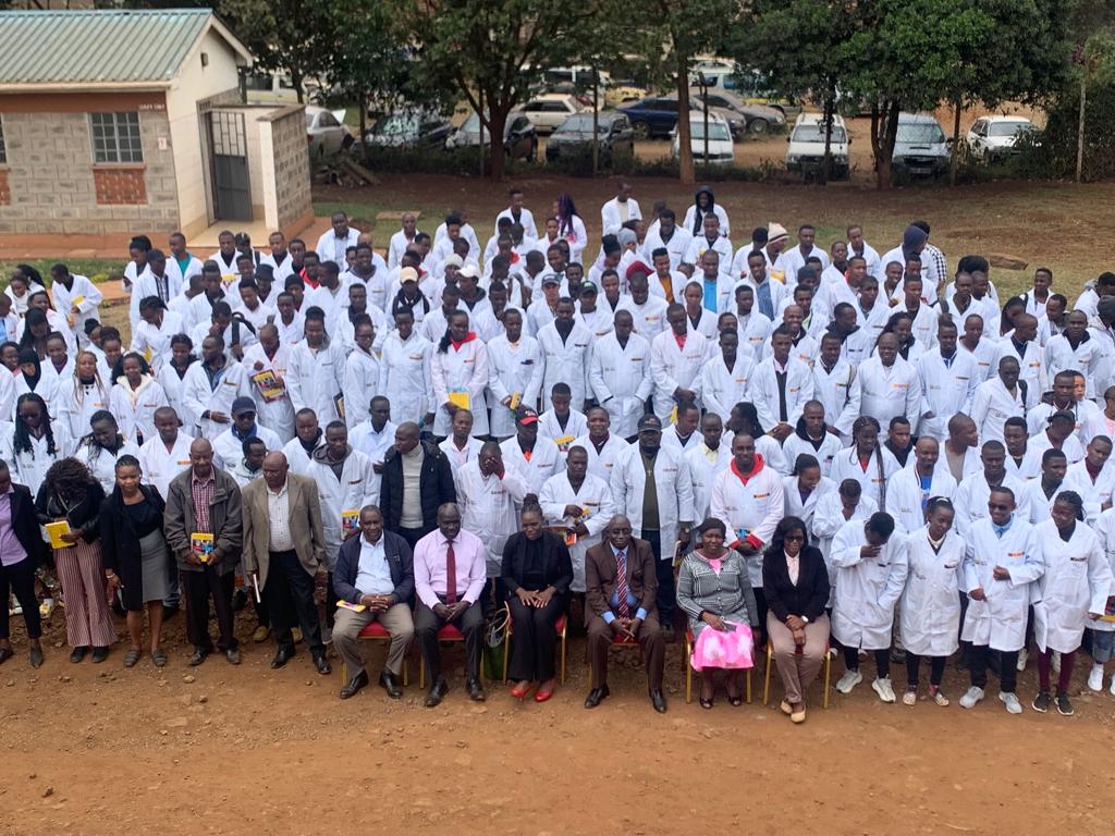 Cosmos_Vet's tweet photo. Today Cosmos Ltd  celebrates the first anniversary of our collaboration with AHITI kabete in Mentorship and empowering the students with lasting synergies for a better animal Health Industry. https://t.co/w34h56OrXS