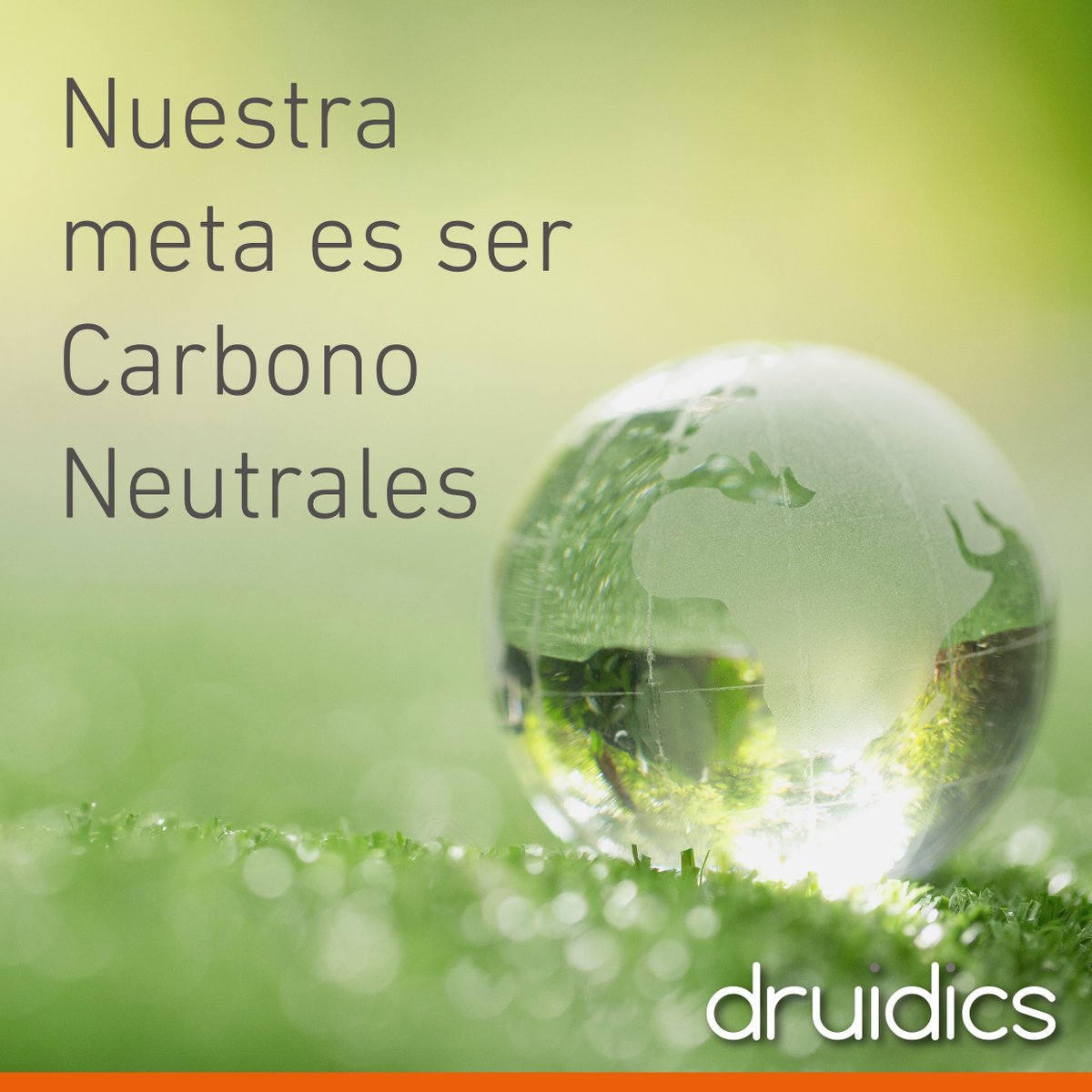 Druidics's tweet photo. Sabemos que el cambio climático es el mayor desafío ambiental, social y económico de nuestros tiempos. Por eso medimos y trabajamos para reducir nuestra huella de carbono desde el año 2013.  Nuestro objetivo es ser carbono neutrales #carbonneutral #elcambioeshoy https://t.co/o3TiFwzcET