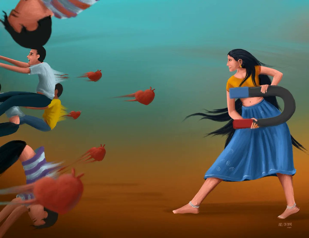 The female magnate #art #illustration