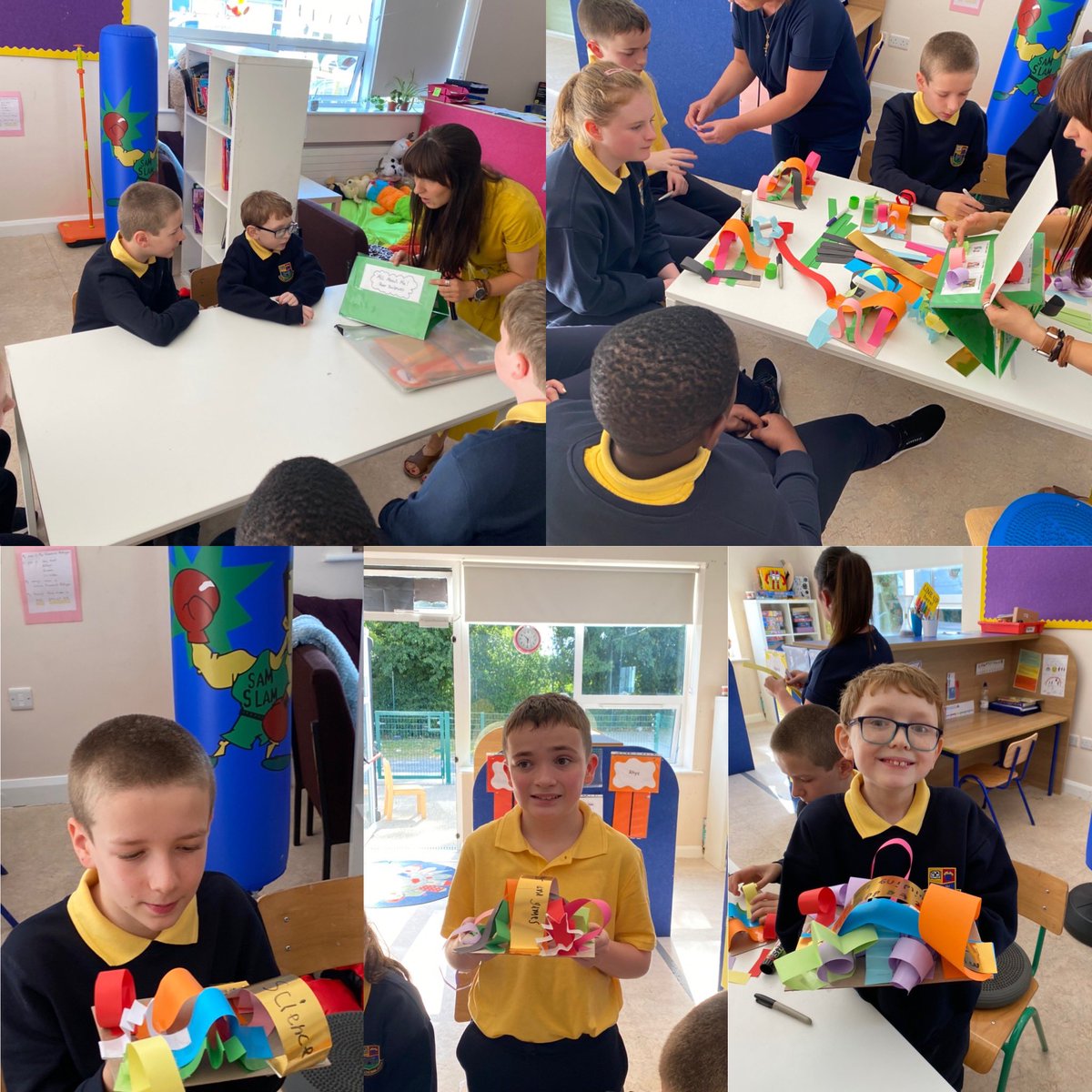 siologaStCon's tweet photo. Great first day back at school #flowerboxes #gettoknowmesculptures #saycheese @ConlethSt https://t.co/AJ4FABiPfZ