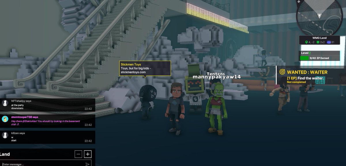 killzen0415's tweet photo. @TheSandboxGame @warnermusic I just participated in the #SandboxAlphaS3Giveaway for a chance to win 500 SAND! Found Spinnin Record’s Rog3r, check out my screenshot below!
👇 https://t.co/m7OQKUrrxe