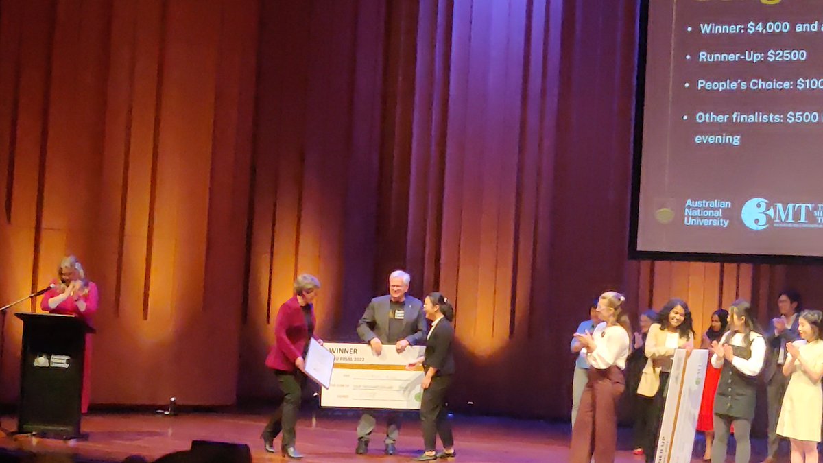 YJanapala's tweet photo. Congratulations @jenhung97 on winning the #ANU3MT 🥳🥳🎉 https://t.co/XvWcMlretb