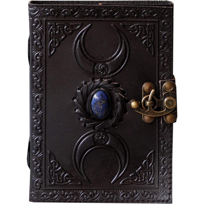 LeatherJournal1's tweet photo. LEATHER JOURNALS Handmade Black Third Eye Stone Celtic Triple Moon Embossed Vintage Daily Notepad Unlined Decal Paper Sketchbook &amp; Writing Notebook for Men and Women - Black.

#leatherjournal #leathernotebook #journaling #leather #journal #handmade #notebook #leatherwork https://t.co/umO2BzKsf4