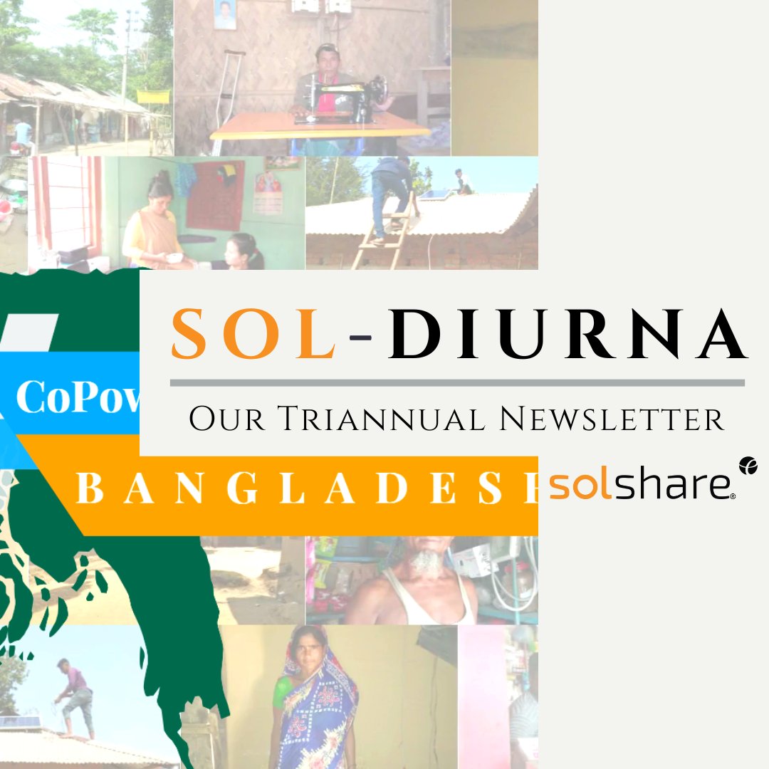 MESOL_share's tweet photo. Have you checked out our August 2022 issue of the SOL-DIURNA - our Tri-Annual Newsletter yet?📰
Click below to see SOLshare's latest updates and subscribe! ⬇️
#Newsletter #SOLDIURNA #createanetwork #shareelectricity #brightenthefuture #SOLshare
https://t.co/gW7yYWfn4U https://t.co/4dwMN5tY2i