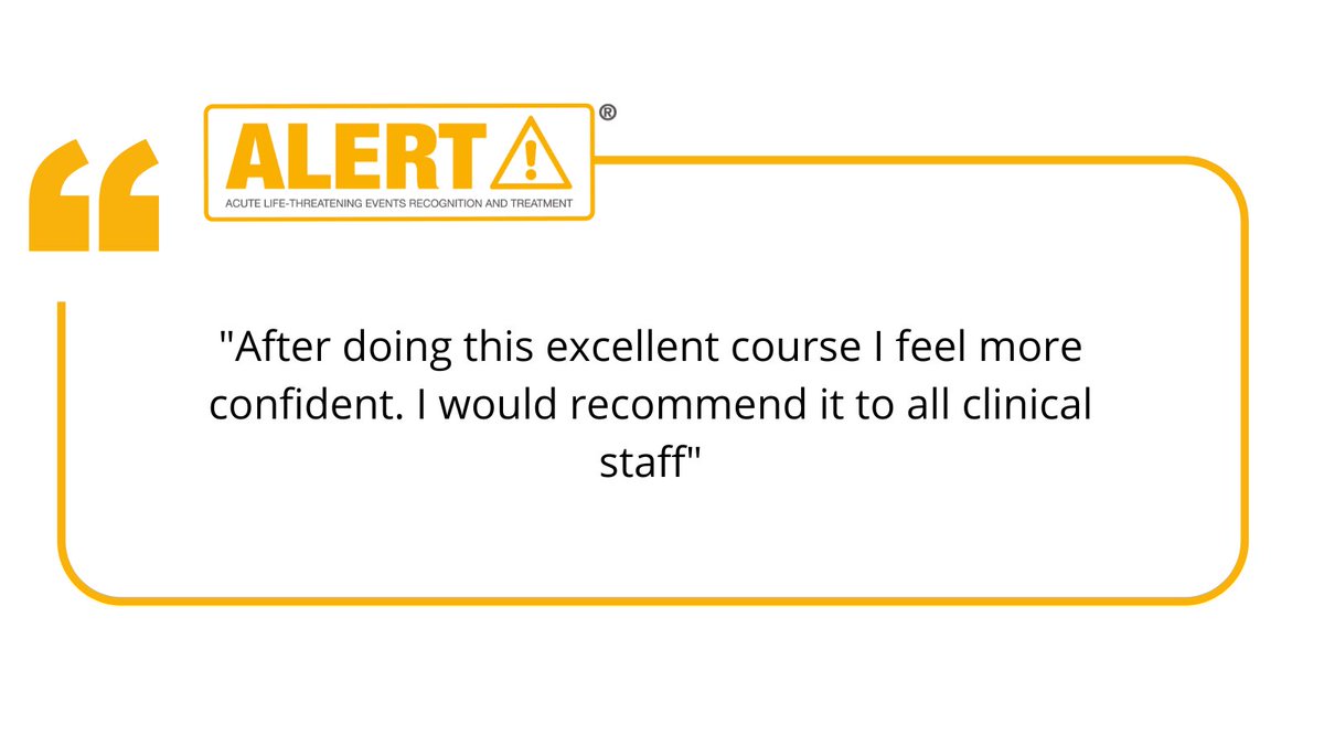 ALERT Course tweet media