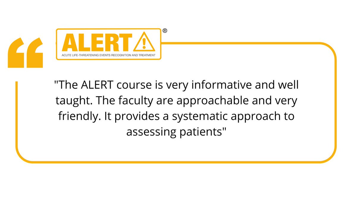 ALERT Course tweet media