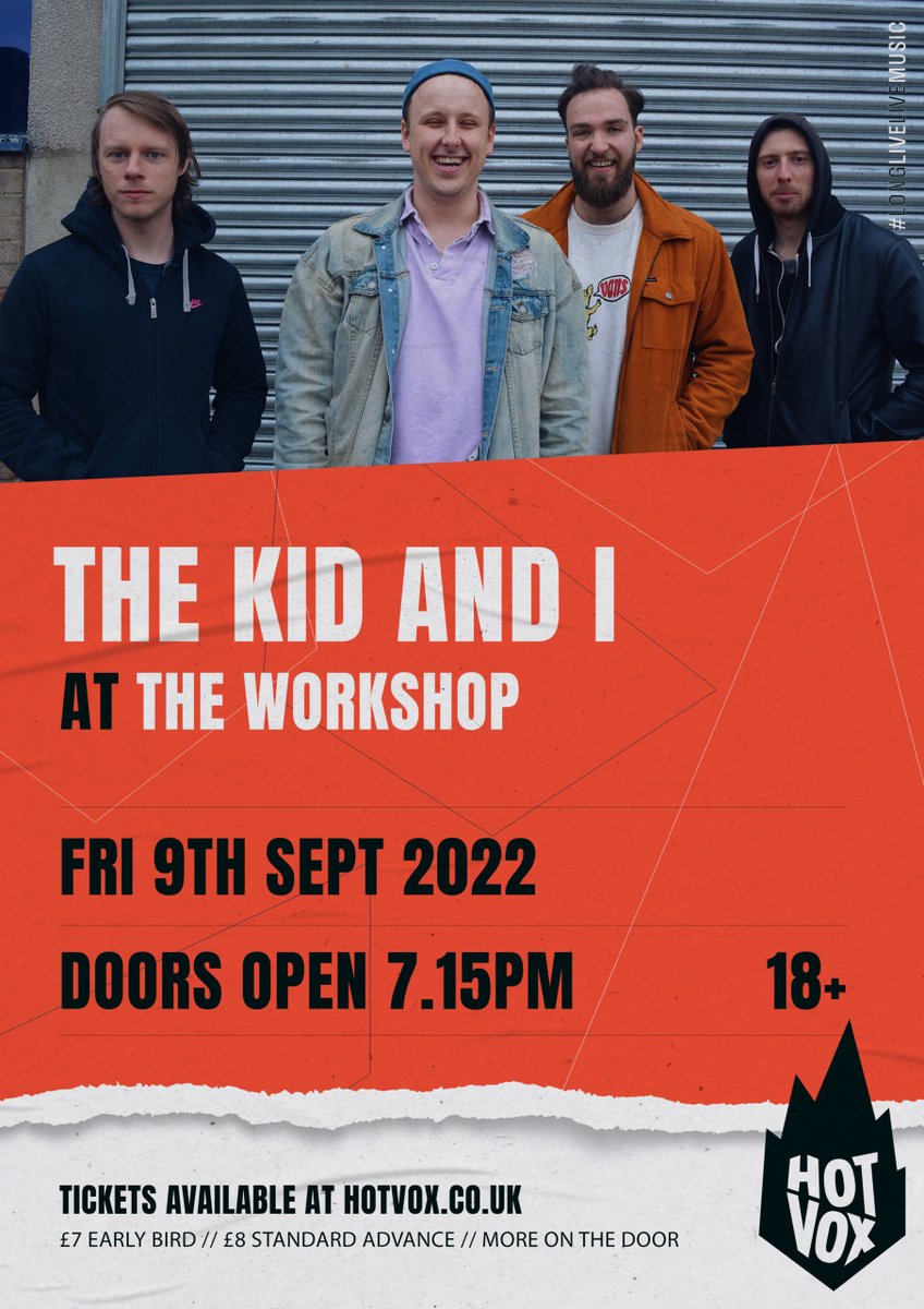 Check out our LISTEN LIVE playlist featuring 'Fade Away' by THE KID & I! Also, make sure to grab tickets to watch The Kid & I at The Workshop on 9th September. Check out the Article and Playlist here: bit.ly/3e7BZH3 Tickets Here: bit.ly/3Rn1oLP