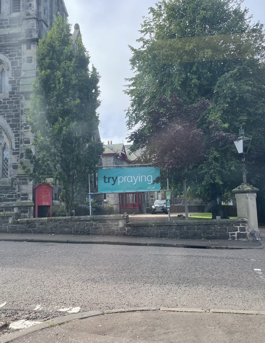 Church across the road from our admin office has put this sign up. Not sure if it’s specifically aimed at us 😂