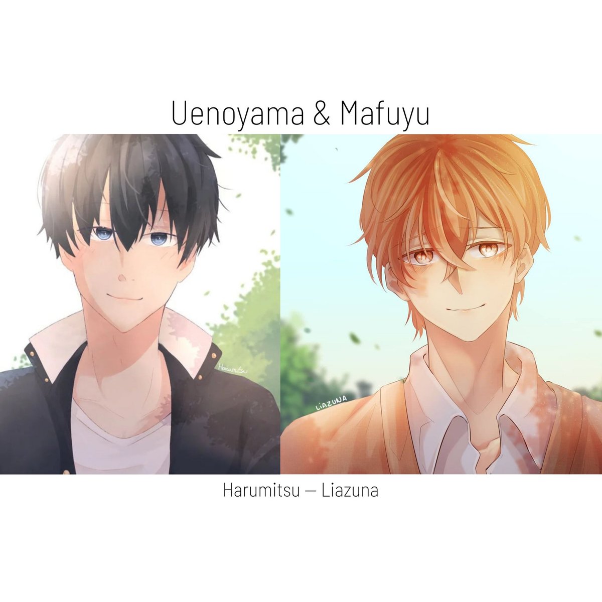 Liazuna_'s tweet photo. [Given]
Mafuyu Sato
-
A part of collab with @Haru_Mistu !
I had a lot of fun drawing with these colours! ✨
#Given #Mafuyu #MafuyuSato #GivenMafuyu #Digitalart https://t.co/OHmxzOU7UV