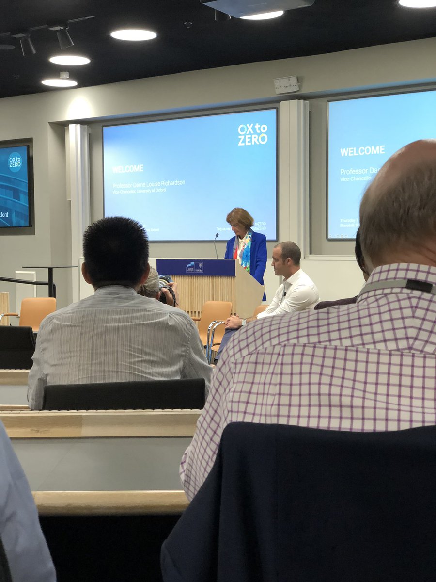 Wow! Didn’t think I would get to hear Vice-Chancellor of <a href="/UniofOxford/">University of Oxford</a> Dame Louise Richardson explain what <a href="/BrillPower/">Brill Power</a> does! Great to be at the #OXtoZERO conference today