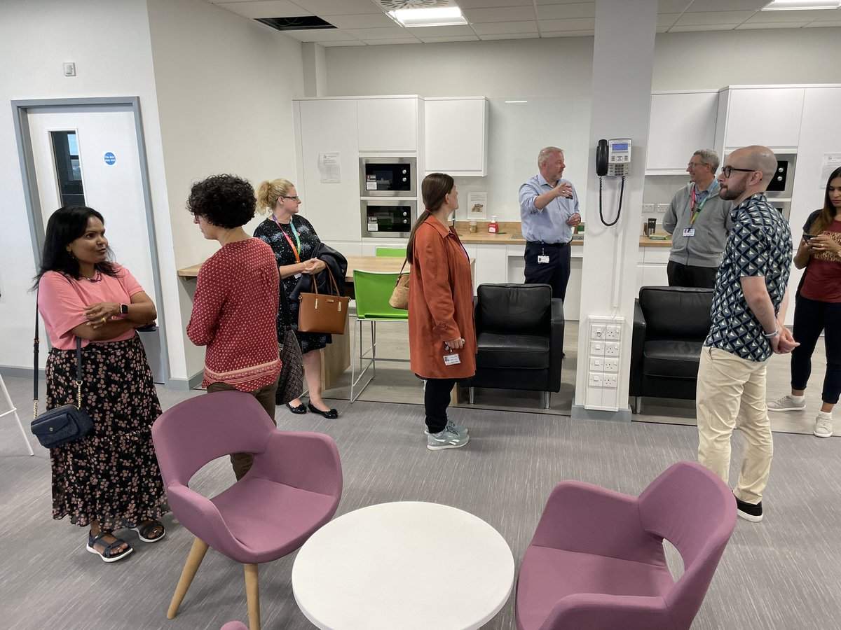 DerekMLCSU's tweet photo. Visiting our new office space at Sandwell Council House. The post Covid “Our Way Of Working” begins! Great work by Andy Collins and his team. https://t.co/OB7DMMZDbN