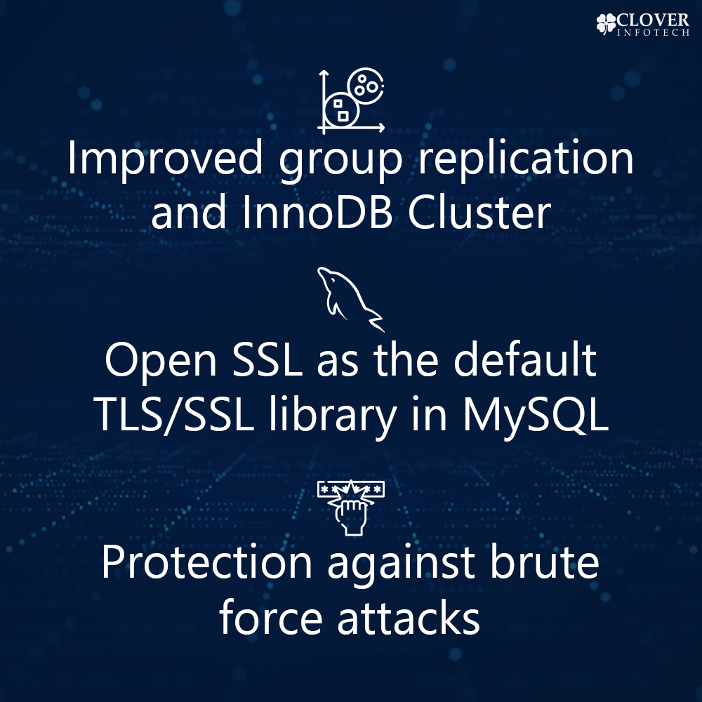_CloverInfotech's tweet image. 💡#MySQLThursday - Top reasons to upgrade to MySQL 8.0, today. Swipe left >>
To read more, bit.ly/3R6e7SP
#mysql #dba #security #data #dx #digitalworld #dataprotection #datasecurity #mysqlcommunity #oracle #database @Oracle @MySQL @OracleDatabase