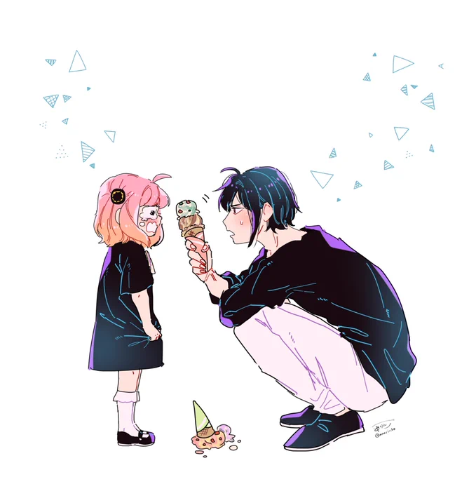 おじ〜〜〜〜〜〜アーニャの あ゛い゛じゅ〜〜〜な、おじめいことおじアニャ#ユーリ・ブライア 