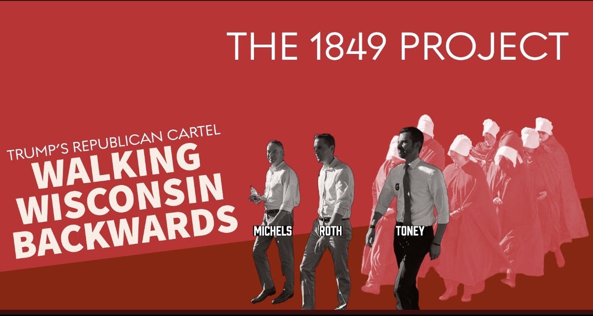 kals55's tweet photo. #TimMichels #Wisconsin #1849Project #Antiabortion incl. rape &amp; incest.  Anti-pill too! We must re-elect #TonyEvers https://t.co/ug2aUeL2RI