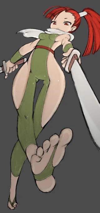 結構いろんなくノ一描いてたw 