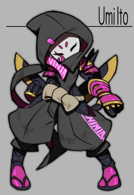 結構いろんなくノ一描いてたw 