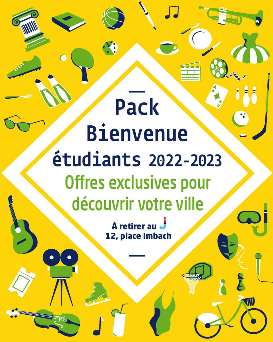 Infos Jeunes Angers (@jeunes_angers) on Twitter photo 📢📢📢 Le Pack Bienvenue est arrivé #jeunesangers #etudiants post bac <a href="/Jeunes_Angers/">Infos Jeunes Angers</a>
👉de nombreuses #offres culturelles, sportives et commerciales
👉une cinquantaine de bons plans avec au total plus de 200€ d'économie 🙃
Pour plus d'infos ▶️bit.ly/3B3oO2T 📢📢📢 Le Pack Bienvenue est arrivé #jeunesangers #etudiants post bac <a href="/Jeunes_Angers/">Infos Jeunes Angers</a>
👉de nombreuses #offres culturelles, sportives et commerciales
👉une cinquantaine de bons plans avec au total plus de 200€ d'économie 🙃
Pour plus d'infos ▶️bit.ly/3B3oO2T