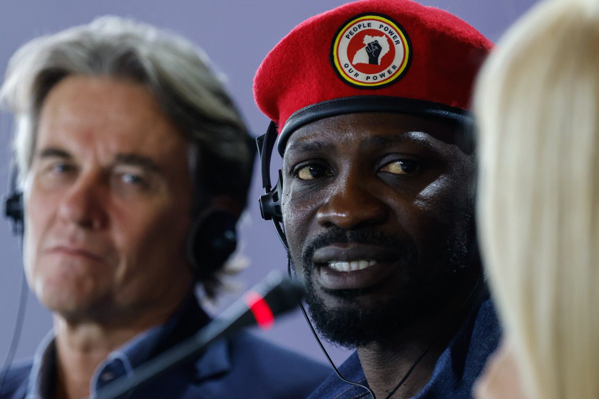 #BiennaleCinema2022 #OutOfCompetition <a href="/HEBobiwine/">BOBI WINE</a>: “What is happening in Uganda is terrible. I am glad #BobiWineGhettoPresident will bring it to light. People are voiceless there: they need someone to speak for them."
