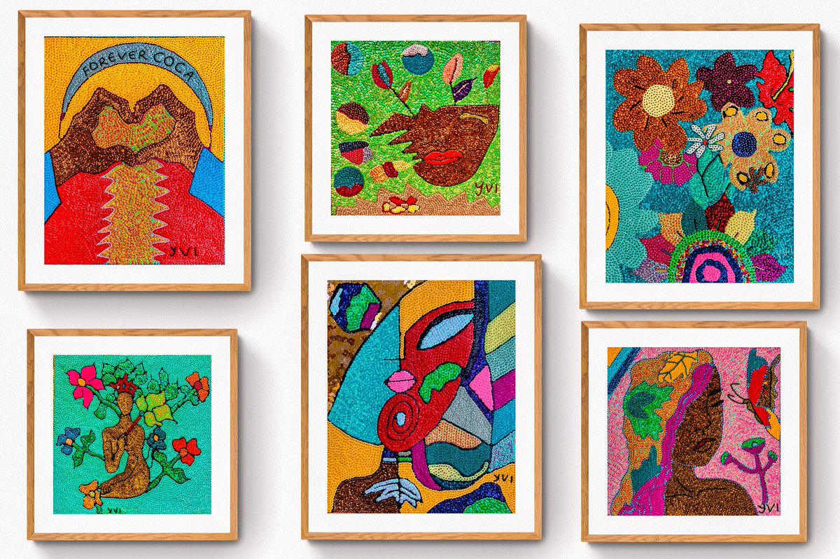 YouselineVital's tweet photo. When I started my workshop, I was alone with my fears and a few canvases to draw. Today I have over a hundred sequin and bead paintings and I'm not afraid to fly.
#yvi #payetdesign #haitianart #art #sequinlover #artist https://t.co/6zcpUNJFVP