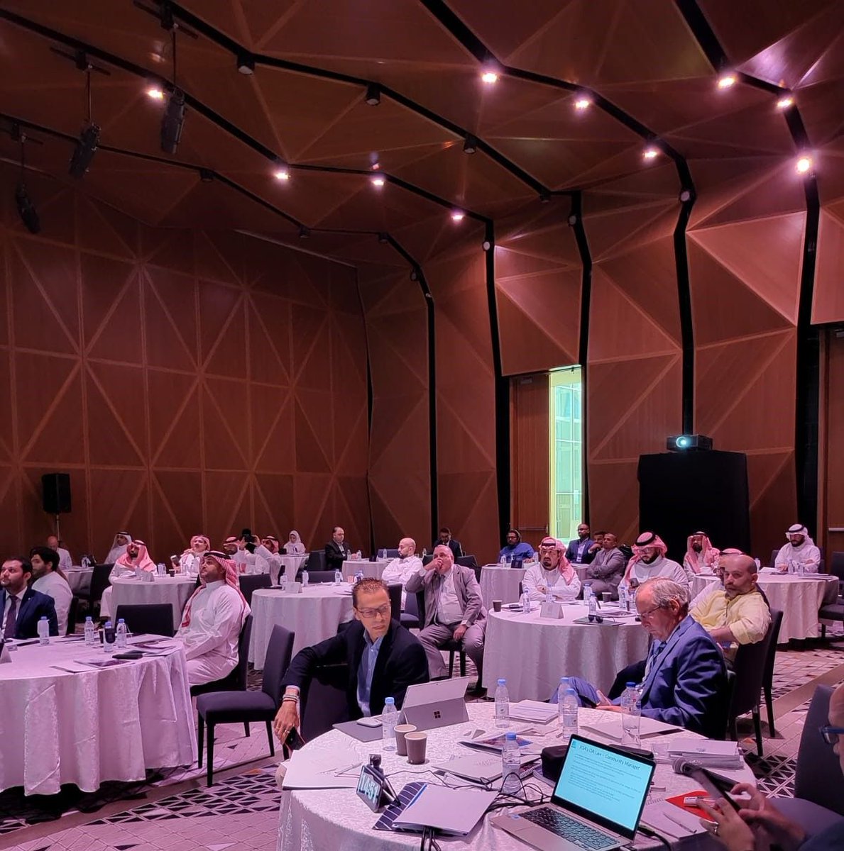 Musanadahfm's tweet photo. LIVE UPDATE: #IRECMS #Riyadh
Today, the first-ever @IRECMS Masterclass is taking place in Saudi Arabia with a range of insightful sessions attended by #TeamMusanadah
#Musanadah supports these initiatives to further lift benchmark of #realestatemanagement
#ForAVibrantSociety https://t.co/VW6Ofzjgsf