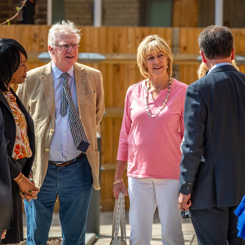 optivohomes's tweet photo. “We hope naming this building in David’s memory goes some way to remembering the huge difference he made to Optivo.”

We held a special ceremony yesterday to officially name our new #development in #Purley, featuring 49 #AffordableHomes, in memory of board member David Clifford.