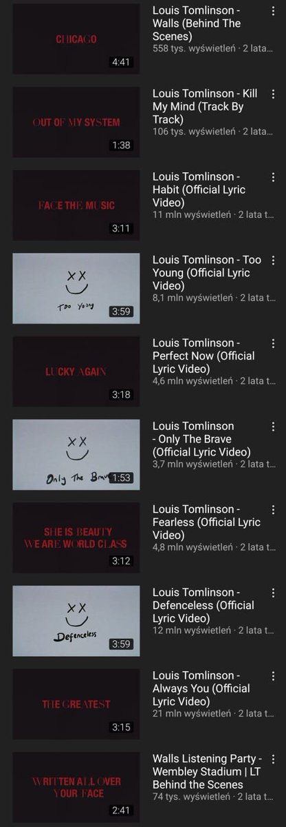 __juleczkaaa__'s tweet photo. Did anyone noticed that Louis changed his youtube thumbnails in order of the anagrams in the pictures added on youtube community?
#LT369 #FaithInTheFuture https://t.co/dQsQQZPnSr