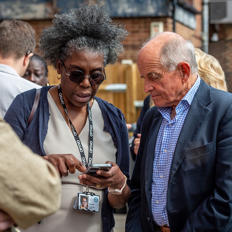 optivohomes's tweet photo. “We hope naming this building in David’s memory goes some way to remembering the huge difference he made to Optivo.”

We held a special ceremony yesterday to officially name our new #development in #Purley, featuring 49 #AffordableHomes, in memory of board member David Clifford.