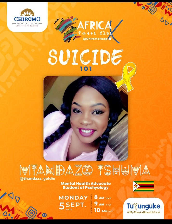 I noticed how when someone with a physical illness such as cancer recovers or are on remission they celebrate their surviving. I think all survivors of being suicidal should too. 
Congratulations and keep on fighting. Join in the tweechat hosted by <a href="/ChiromoHospGrp/">Chiromo Hospital Group</a> and learn more