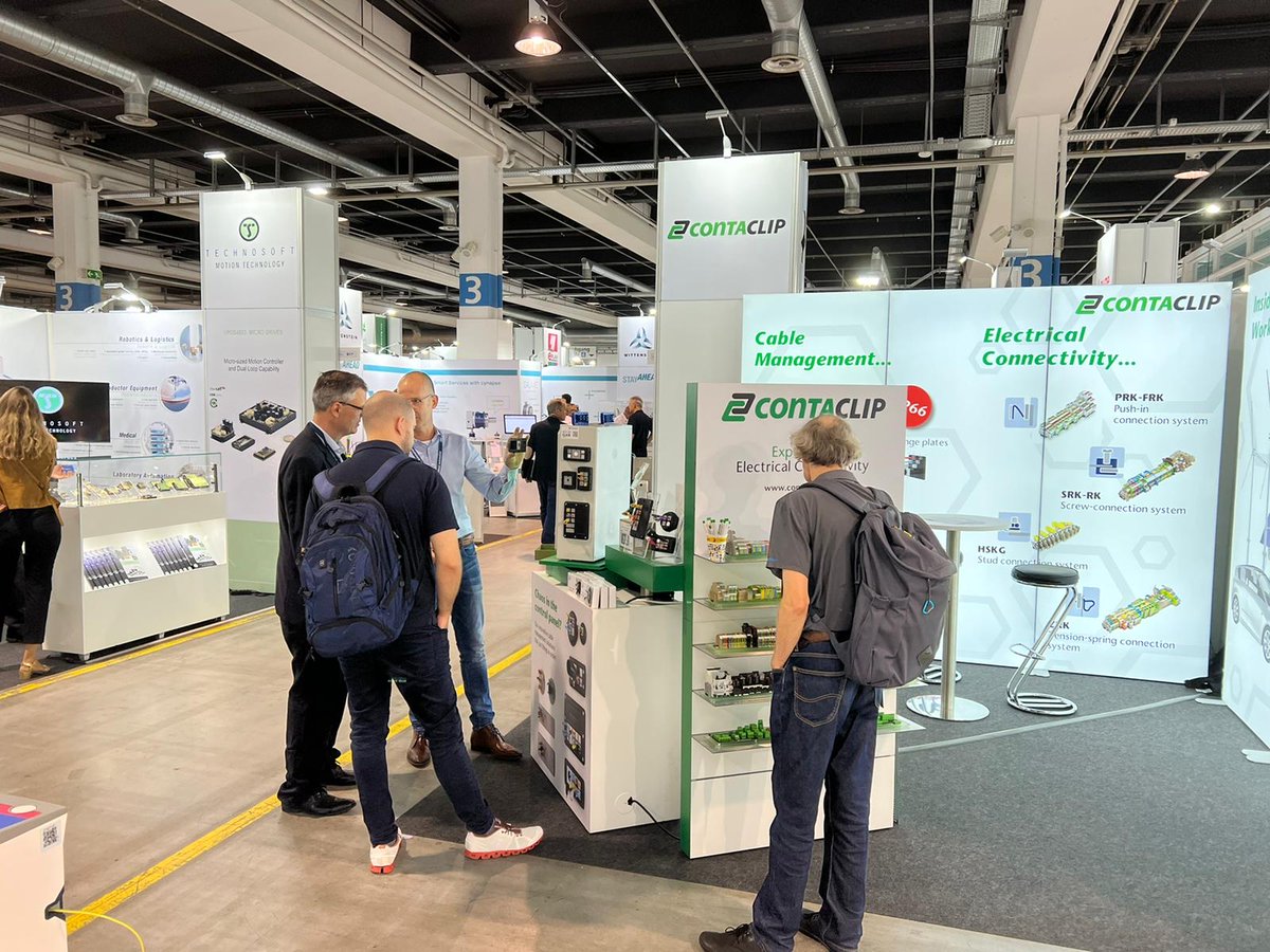 CONTA_CLIP's tweet photo. 3๏ธโฃ2๏ธโฃ1๏ธโฃDer letzte Tag der all about automation Messe in Zรผrich lรคuft auf Hochtouren.
Nutzen Sie die Gelegenheit, sich mit unserem Experten-Team vor Ort auszutauschen.
#contaclip #team #aaa22 #connectivity #kabelmanagement #zรผrich https://t.co/fyBw6X4fUH