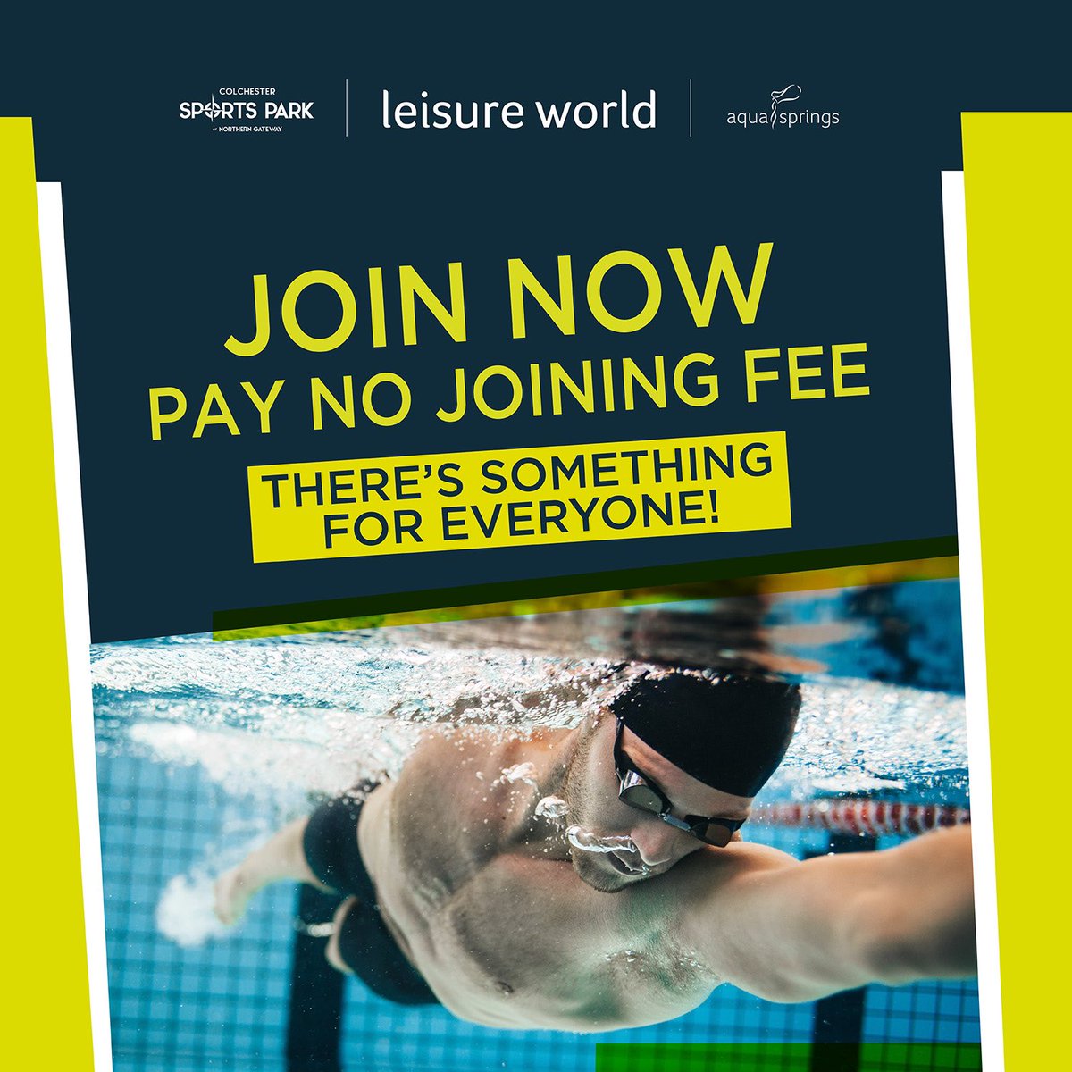 Back to school... Back to fitness! 💪 There’s never been a better time to reach your fitness goals! 📣 Join NOW & pay no joining fee! Use online code: LWNJF colchesterleisureworld.co.uk/membership/