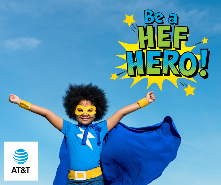 Thanks to @ATTImpact, your gift in Sept will be matched up to $20,000 to help students in @HenricoSchools. Heroes come in all shapes and sizes; will you be a HEF Hero and give to the Matching Challenge? henricogives.org/hef-hero/ #HEFHeroMatchingChallenge #ATTimpact