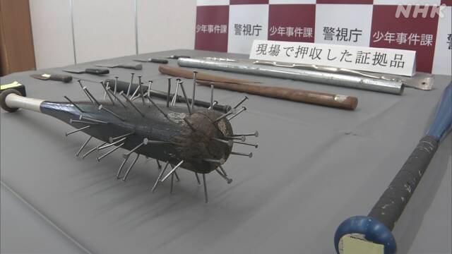 釘バットの祖先は狼牙棒になるのだろうか。 