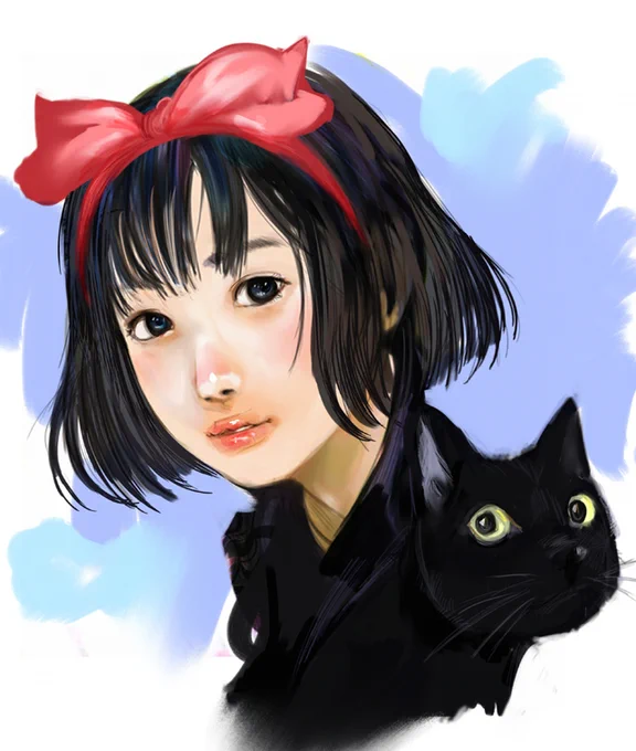 13年前に描いた魔女の宅急便 