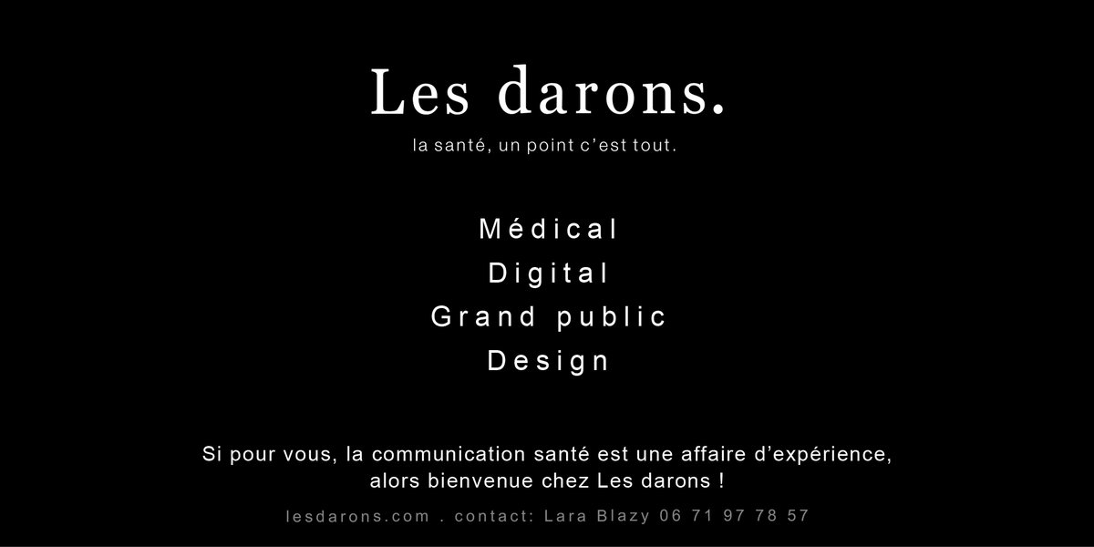 Toute l’équipe des darons vous souhaite une rentrée en pleine santé !