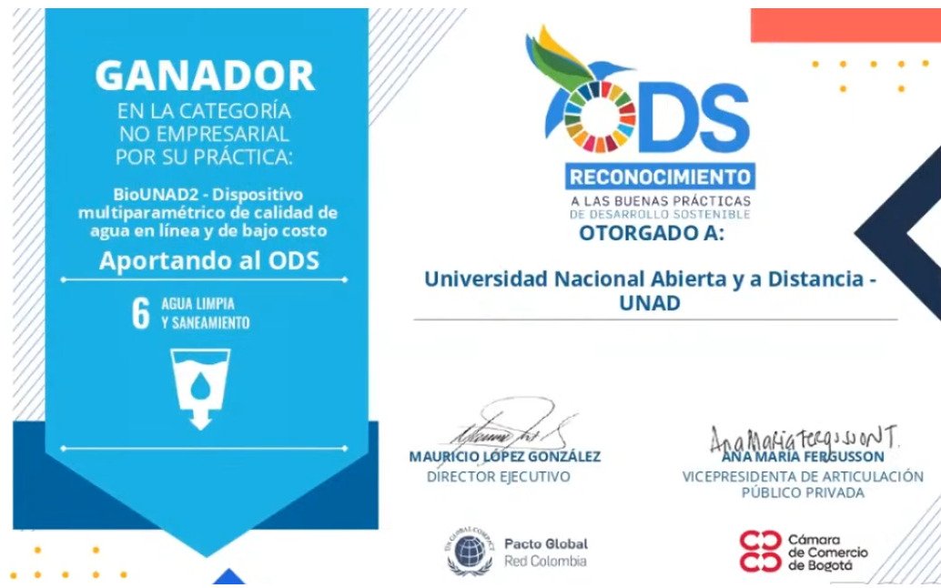 IngYulian's tweet photo. La #UNAD y su #DesarrolloTecnológico #BioUNAD2 buscan que el #Agua sinónimo💧Vida, 💦 Salud y 💦 Sostenibilidad, llegué desde nuestros #AcueductosComunitarios a tú #Hogar #Potable y de #Calidad. Somos #MásUNADMásPaís, somos #UNADTerritorioCTeI, @JaimeLeal_ Gracias @PactoColombia https://t.co/H4kbGJQ5W1