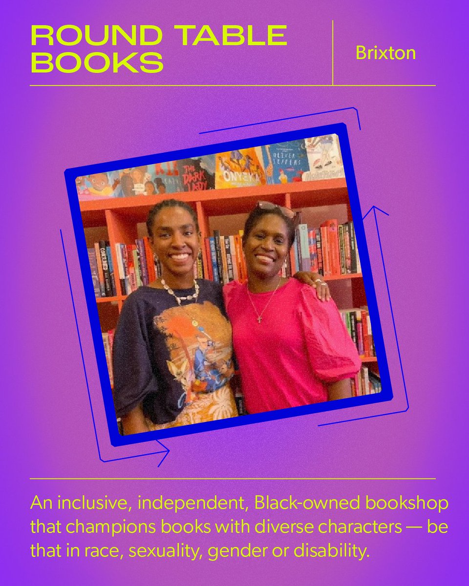 discussionbox's tweet image. Supporting Black-owned businesses, all year round💥
Check out these bookstores and boutiques in the UK that are introducing future generations to diverse voices!

#blackbusinessuk #blackbusinessmonth