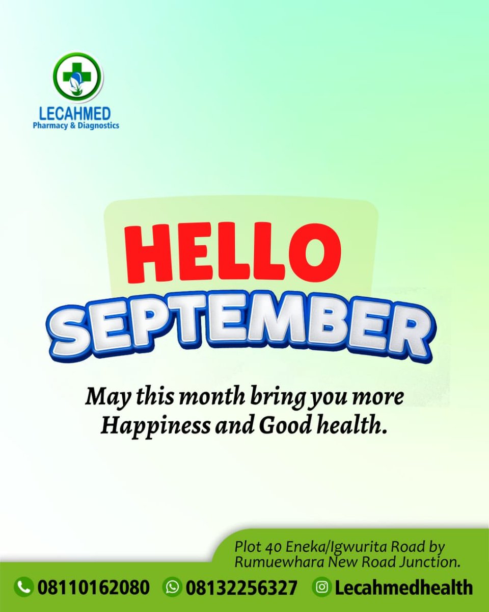 lecahmedhealth's tweet photo. We just want to Say THANK YOU for thinking of us First, when it comes to your health matters as you know we’ll always give you our best. Do you have any issues you would like us to improve on? Do let us know so we can serve you better. 
From all of us @lecahmedhealth 💚💙 https://t.co/0ssRzoAqwZ
