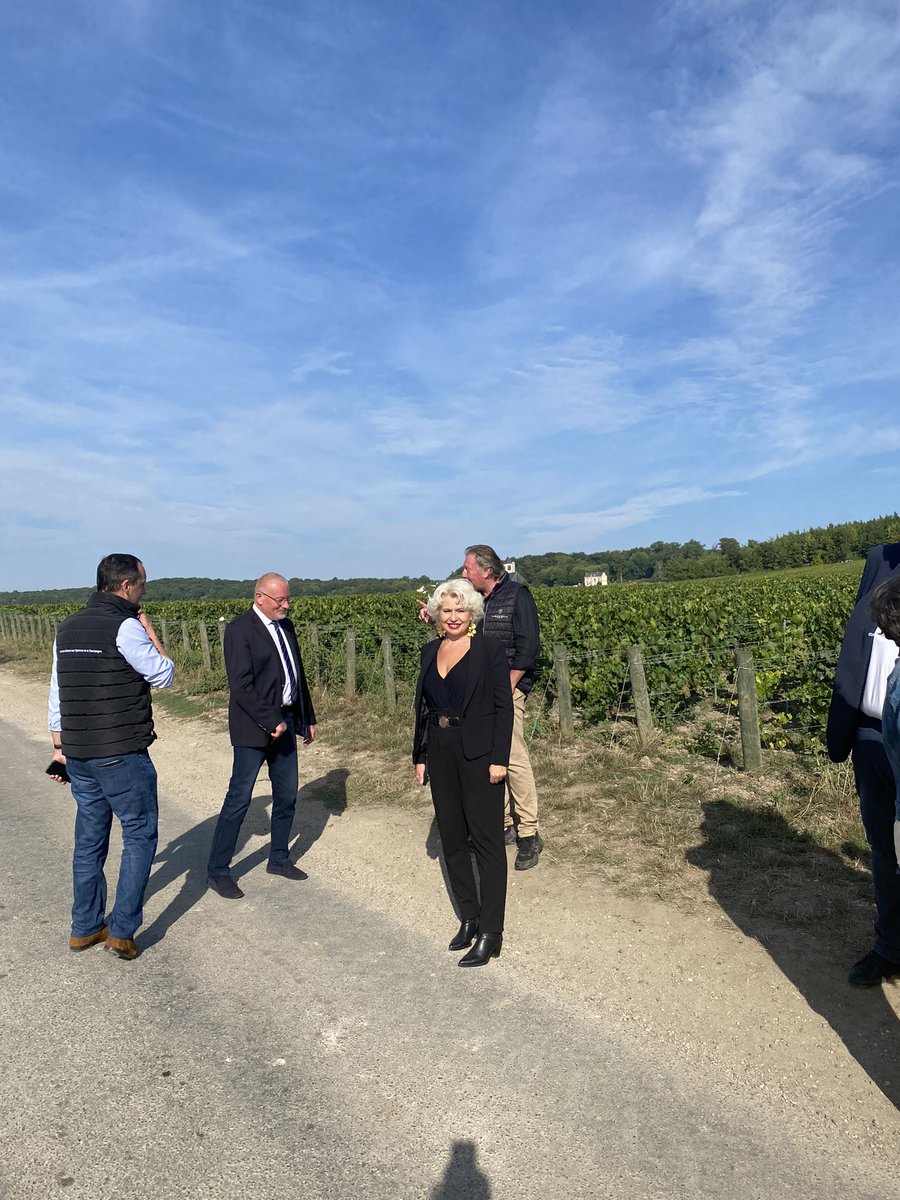 A Bethon ce matin : Petit-déjeuner Vendanges à la coop Le Brun de Neuville présidée par D.Champy Avec E.Guénot, Sous-Préfète <a href="/GirardinEric/">Éric GIRARDIN</a> Député D.Bérat et <a href="/CyrilLaurent3/">LAURENT Cyril</a> Conseillers Dptaux et Président de la CCSSOM D.GomesDePinho Maire et V.Léglantier SG Anev